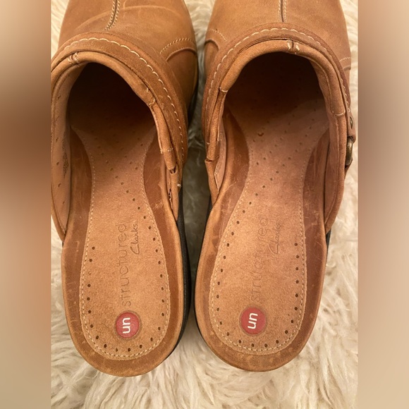 ⭐️ Clark’s Lightweight Slide Slip On Brown size 6 - Picture 5 of 7
